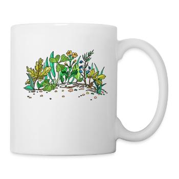 Green meadow - Mug - white - Right
