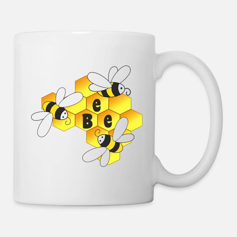 Honey, bee, bees - Mug - white
