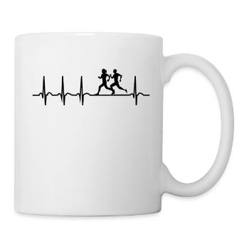 Running - Tasse - Weiß - Rechts