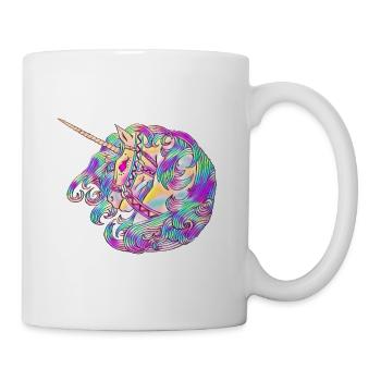 Ornement de Licorne I - Mug blanc - blanc - Droite