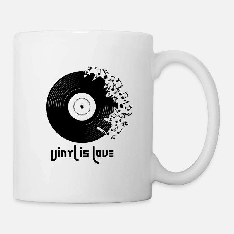Vinyl is Love - Mug - white