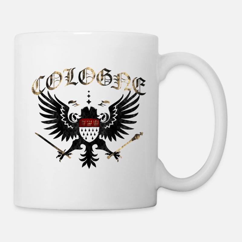 Cologne Dubbelkopp - Tasse - Weiß