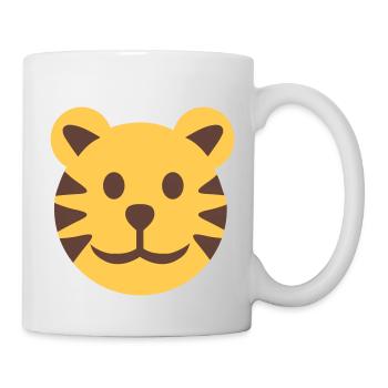 Tiger - Tasse - Weiß - Rechts