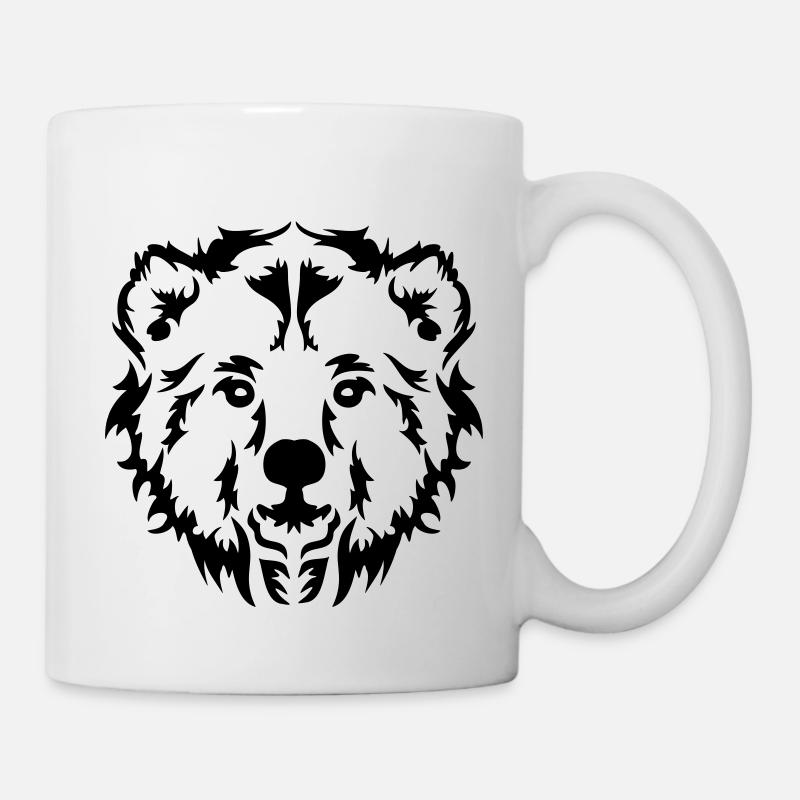 Bär - Tasse - Weiß
