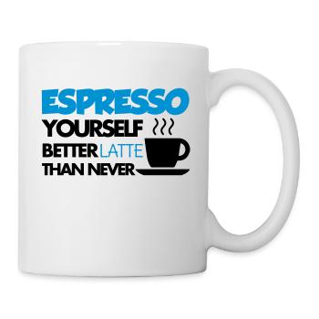 Coffee - Mug blanc - blanc - Droite
