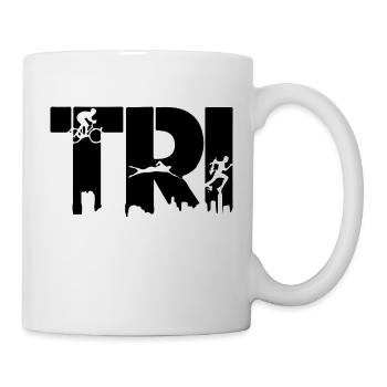Triathlon - Mug blanc - blanc - Droite