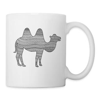 kamel - Tasse - Weiß - Rechts