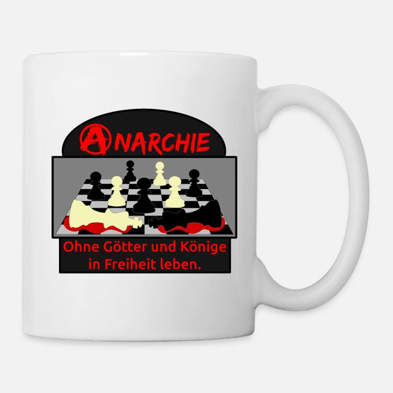 Anarchie - Tasse - Weiß