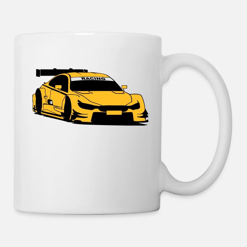 Touring-Car Racing - Mug blanc - blanc