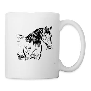 Horse - Mug - white - Right