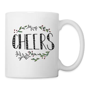 Cheers Floral - Mug - white - Right