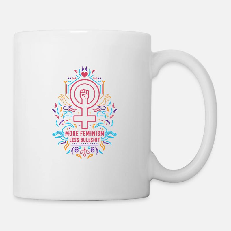 féminisme - Mug blanc - blanc