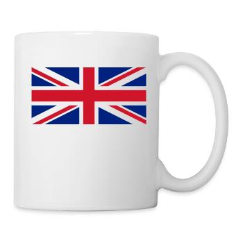English flag - Mug - white - Right