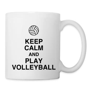 Volleyball - Volley Ball - Volley-Ball - Sport - Mug - white - Right