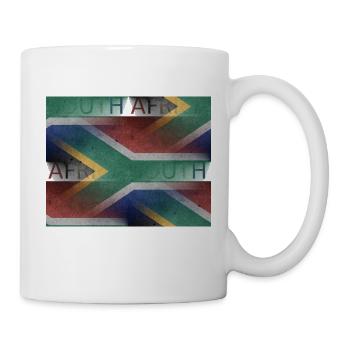 Afrique du Sud - art design - Mug blanc - blanc - Droite