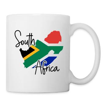 Afrique du Sud - Mug blanc - blanc - Droite