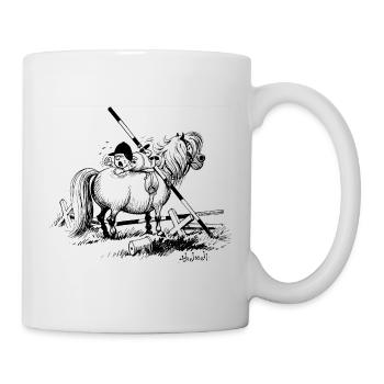 Thelwell 'Hard-bitten Pony' - Mug - white - Right