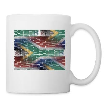 Afrique du Sud - art design - Mug blanc - blanc - Droite