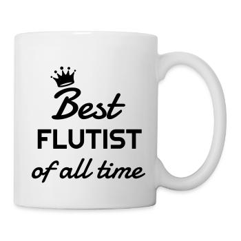Flute - Flautist - Music - Musik - Musique - Mug - white - Right