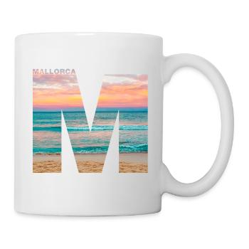 Sunset Cala Agulla - Mug - white - Right