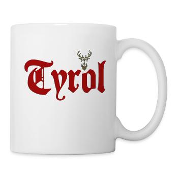Tirol - Tasse - Weiß - Rechts