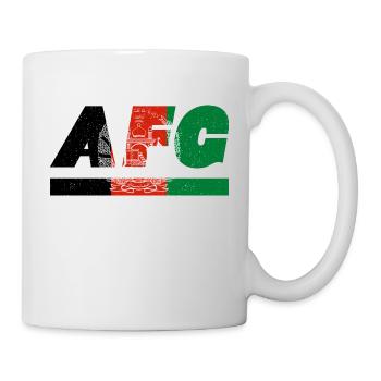 Afghanistan Fahne Flagge AFG - Tasse - Weiß - Rechts