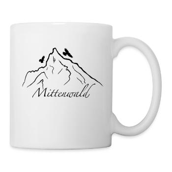 Mittenwald - Tasse - Weiß - Rechts