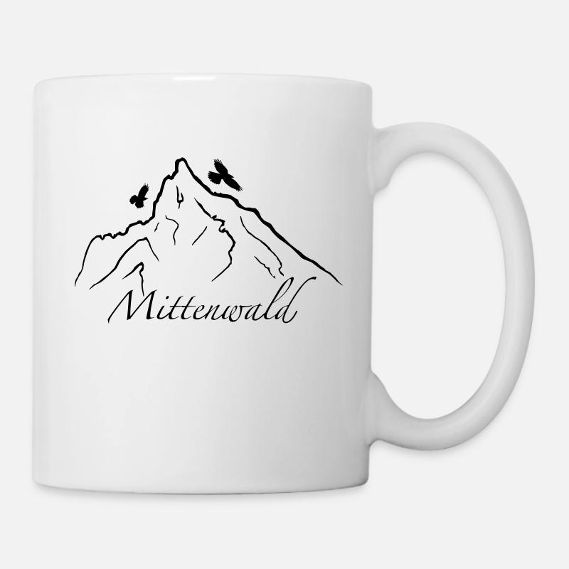 Mittenwald - Tasse - Weiß