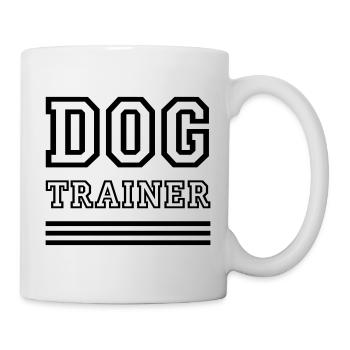 DOG TRAINER - Chiens - Mug blanc - blanc - Droite