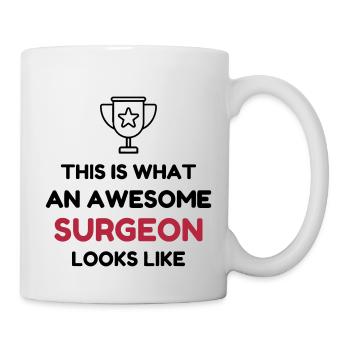 Doctor Arzt Surgeon Chirurg Surgery Chirurgie - Mug - white - Right