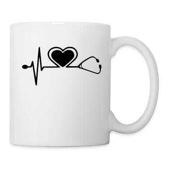 Infirmière Médecin Infirmière Hôpital - Mug blanc - blanc - Droite
