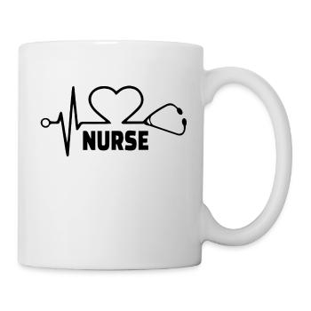 Infirmière Médecin Infirmière Hôpital - Mug blanc - blanc - Droite
