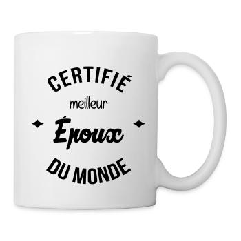 Epoux Mari Mariage Femme Wedding Amour Love - Mug - white - Right