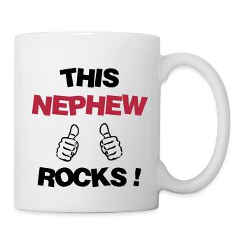 Niece Nephew Nichte Neffe Nièce Neveu Baby - Mug - white - Right