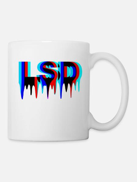 lsd trip acid - Tasse - Weiß