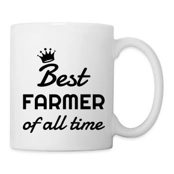 Agriculture Farming Farmer Agriculteur Landwirt - Mug - white - Right