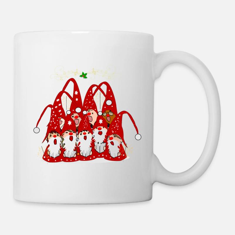 Wichtel Chor - Tasse - Weiß