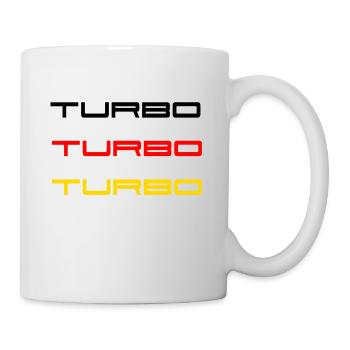 TURBO Car - Mug - white - Right