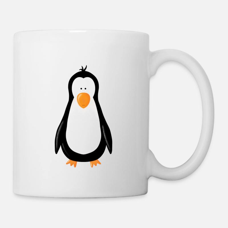 Pingouin - Mug blanc - blanc
