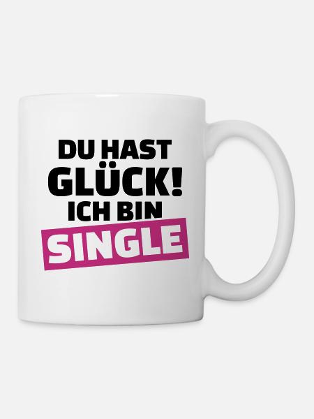 Single - Tasse - Weiß