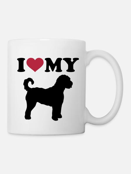 Labradoodle - Tasse - Weiß