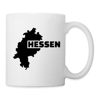 Hessen - Tasse - Weiß - Rechts