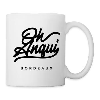 Oh anqui - Bordeaux - Mug blanc - blanc - Droite