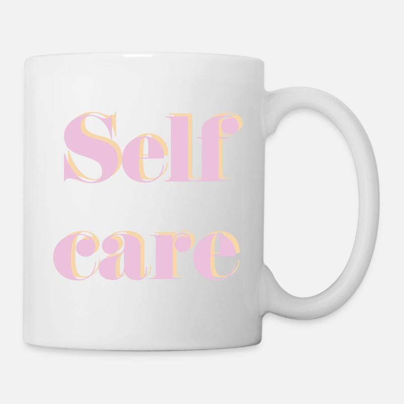 Selfcare - Mug blanc - blanc