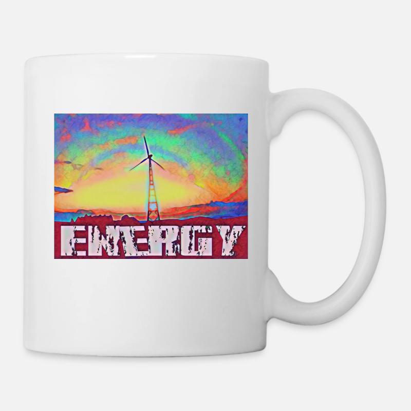 Energy - Tasse - Weiß