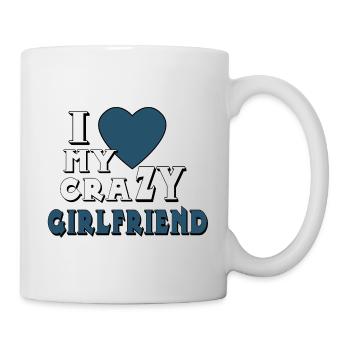 i love Partnerlook (part1) Geschenkidee Paar - Tasse - Weiß - Rechts