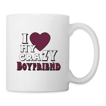 i love Partnerlook (part2) Geschenkidee Paar - Tasse - Weiß - Rechts