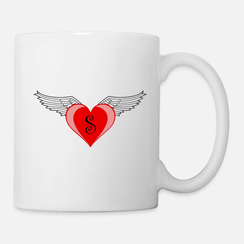 Herz S - Tasse - Weiß