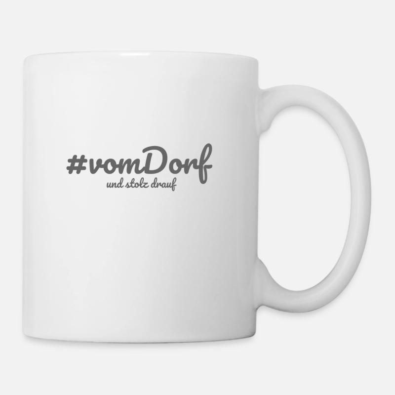Dorfkind - Tasse - Weiß