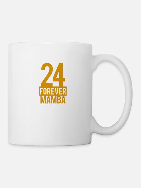 24 FOREVER MAMBA - Mug blanc - blanc